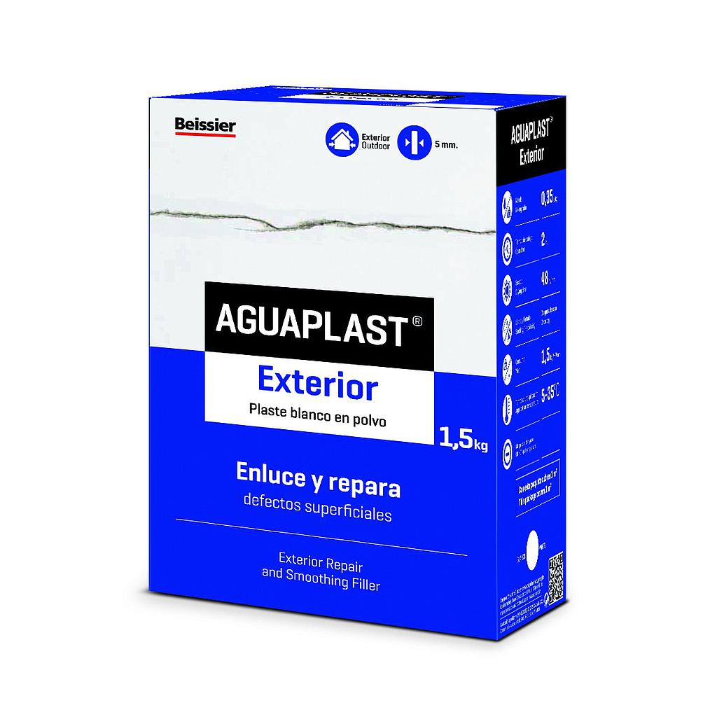 AGUAPLAST-MASILLA EN POLVO EXTERIOR 1,5kg REF. 129015 14295