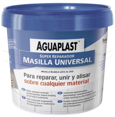 AGUAPLAST-MASILLA AL USO EXTERIOR 1kg REF. 129042 34931