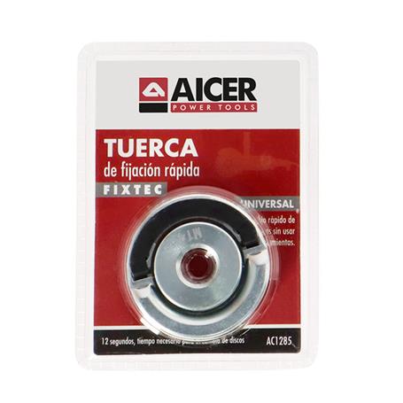 🔸AICER TUERCA FIJACION RAPIDA AMOLADORA AC1285