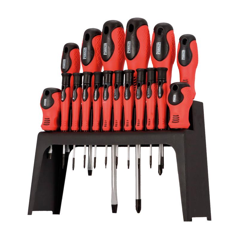 🔴PAMACON JUEGO DESTORNILLADORES 18 PCS PM1048