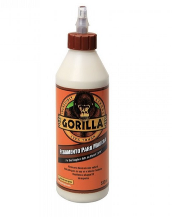 GORILLA COLA BLANCA PARA MADERA WOOD GLUE 532ML REF. 5034180