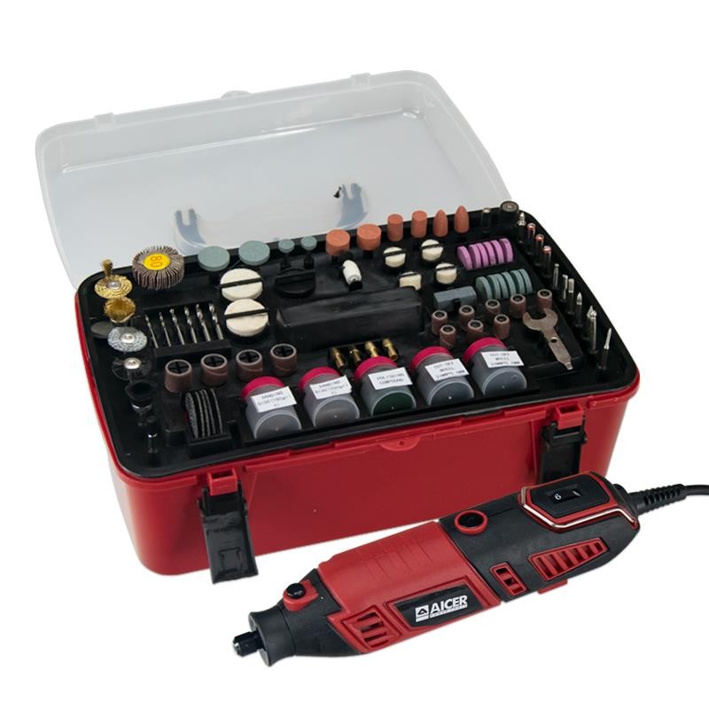 🔴AICER MINI HERRAMIENTAS 170W C/CAJA 218PCS AC1428 8435156737951