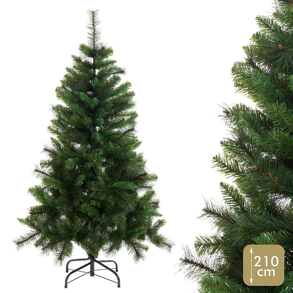 ARBOL NAVIDAD 210CMS 989 RAMAS MIXTO JUINSA REF. 136978