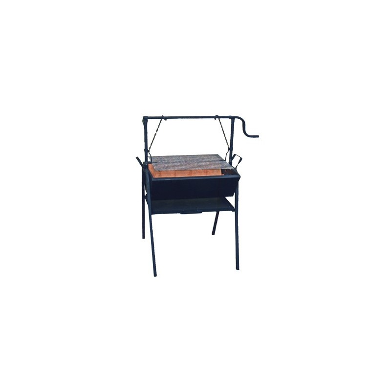 RENE-BARBACOA LADRILLO MEDIANA P. INOX004 REF. 337049