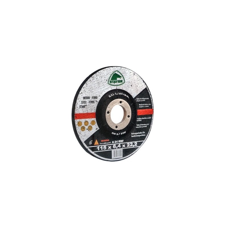 DISCO DESBATE HIERRO 115x6.4x22 REF. 148808 1630099