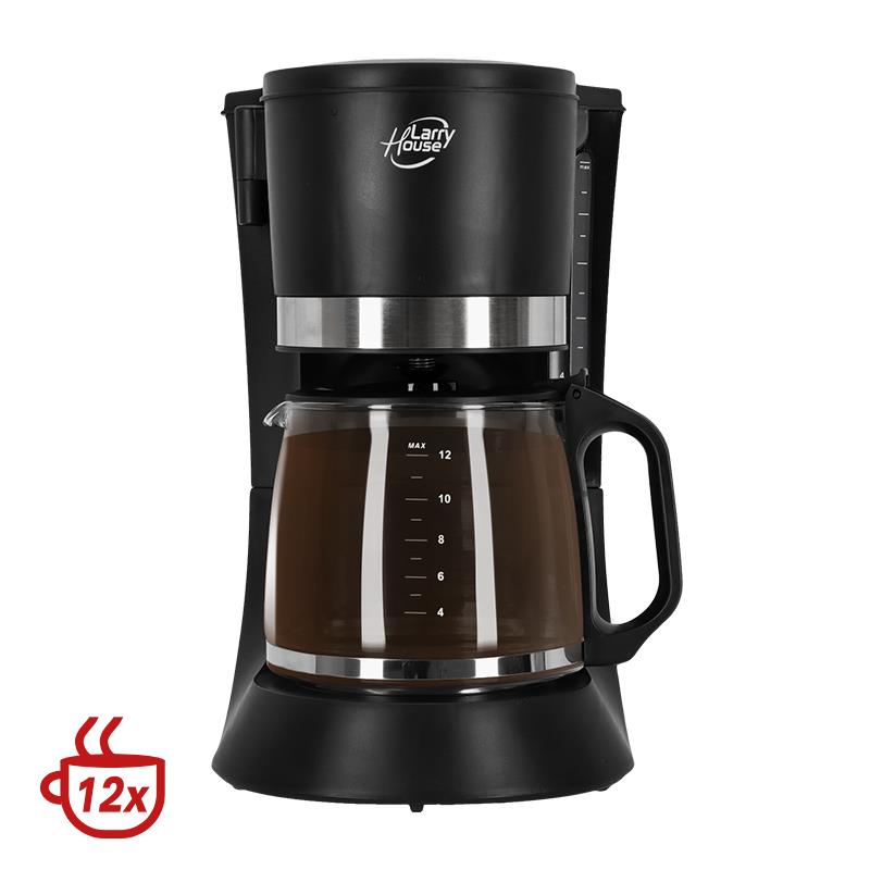 🔴LARRYHOUSE CAFETERA GOTEO 12 TAZAS 650W LH1465