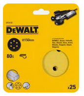 DEWALT DISCO LIJA 150mm 80G DT3133 REF. BK77671