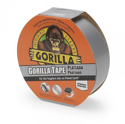 GORILLA CINTA AMERICANA PLATA (32mts. x 48mm) REF.  3034300