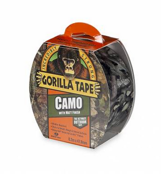 GORILLA CINTA AMERICANA DE CAMUFLAJE (8mts. x 48mm) REF. 3044500