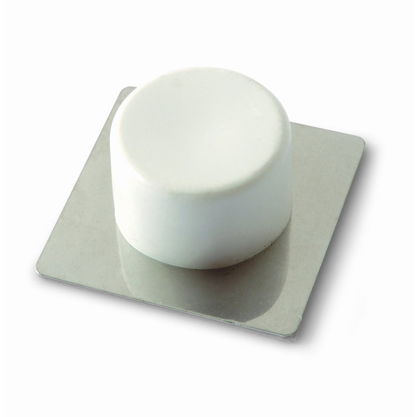 BRINOX-TOPE PUERTAS ADHESIVO BLANCO 2UDS. REF. B90010B