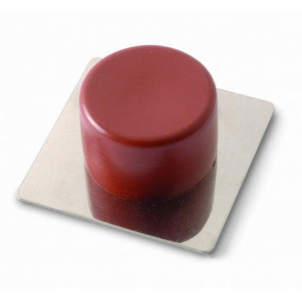 BRINOX-TOPE PUERTA ADHE. MARRON 2UDS REF. B90010M