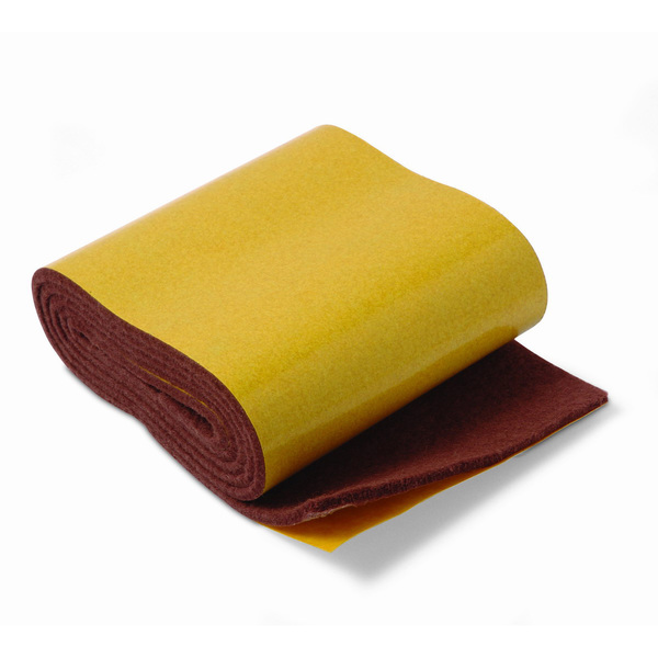 BRINOX CINTA FIELTRO ADHESIVO MARRON 85MM X 1MT REF. B62760M