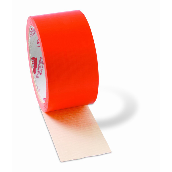 BRINOX ROLLO CINTA AMERICANA MUTIUSOS NARANJA FLUORESCENTE 50MM X 10M REF. B61110T