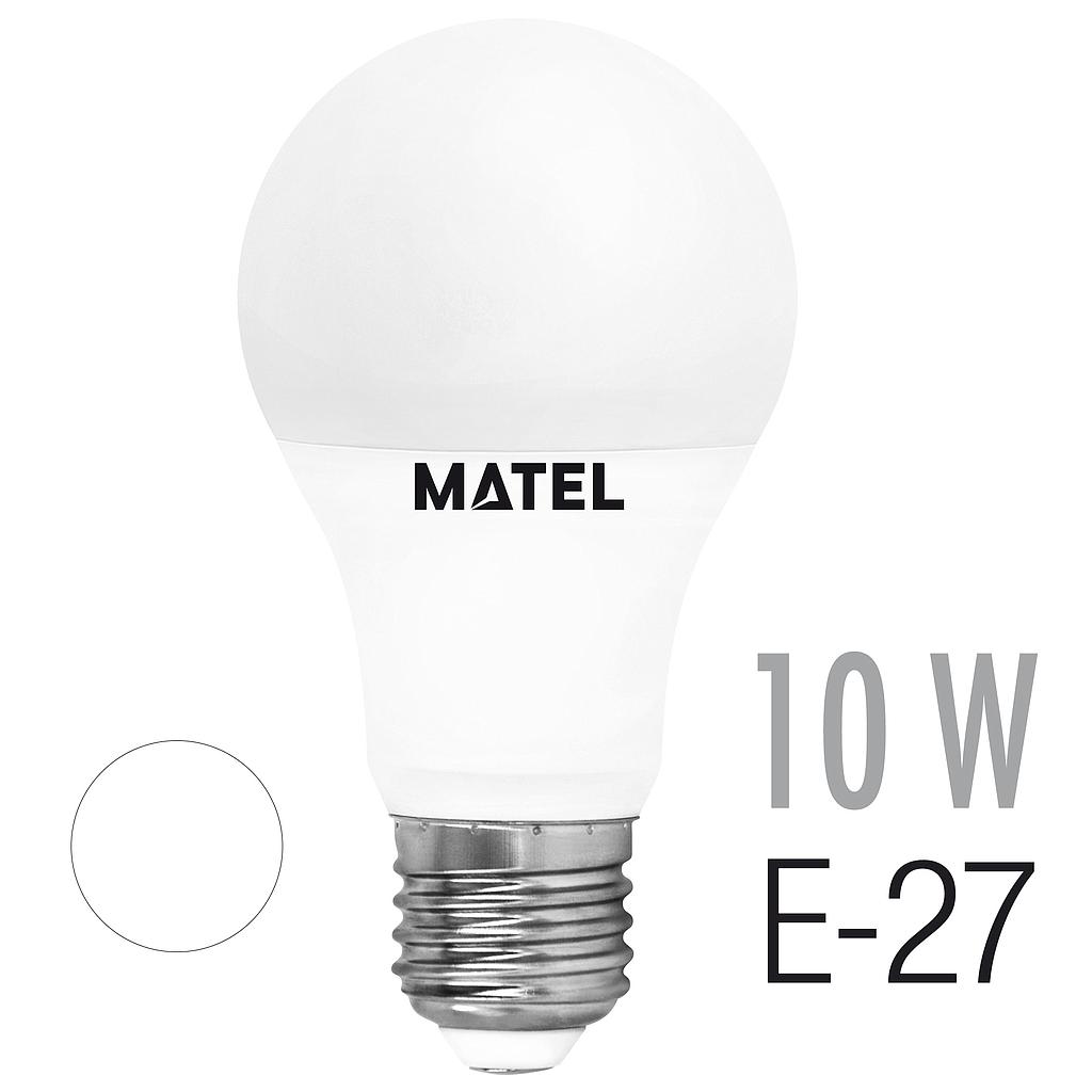 MATEL BOMBILLA LED ESTANDAR E27 10W LUZ FRIA REF. 21813