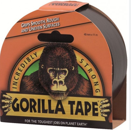 GORILLA CINTA AMERICANA NEGRA (11mts. x 48 mm) REF. 3034020