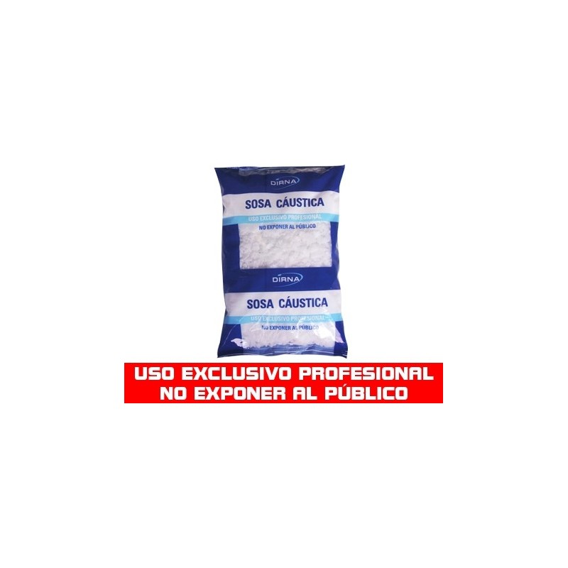 SOSA CAUSTICA PAQUETE 1KG REF. 485003