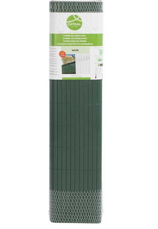 CAÑIZO PVC ENTERO 1x5mts VERDE REF. TM055 42010011