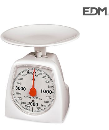 EDM BASCULA DE COCINA MECANICA MAX 4KILOGRAMOS  REF. 07621