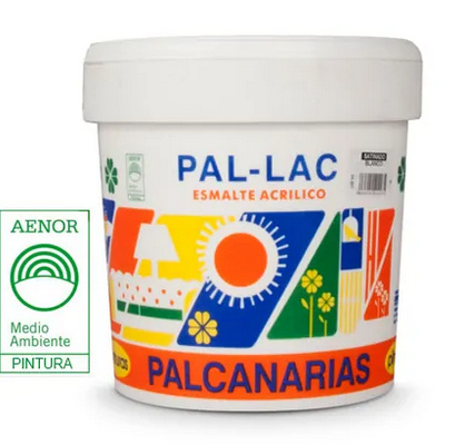 PAL-LAC ESMALTE ACRILICO ECOLOGICO SATINADO 4L REF. 04.401