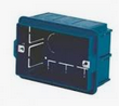 UD. CAJA 504 MECANISMOS 4 ELEMENTOS GEWISS RECTANGULAR GW24 404 REF. 192034004 04410084 924205