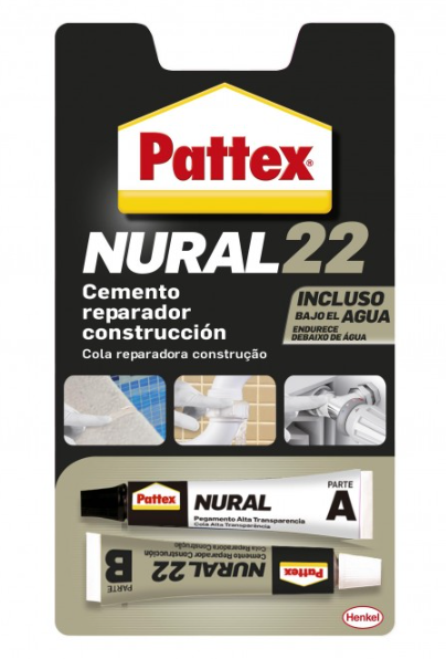 PATTEX NURAL 22 CEMENTO REPARADOR 22ml BA96073
