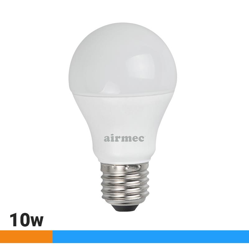 🔴AIRMEC A60 10W LUZ FRÍA E27 1 PC CARTON LEDS AM130747